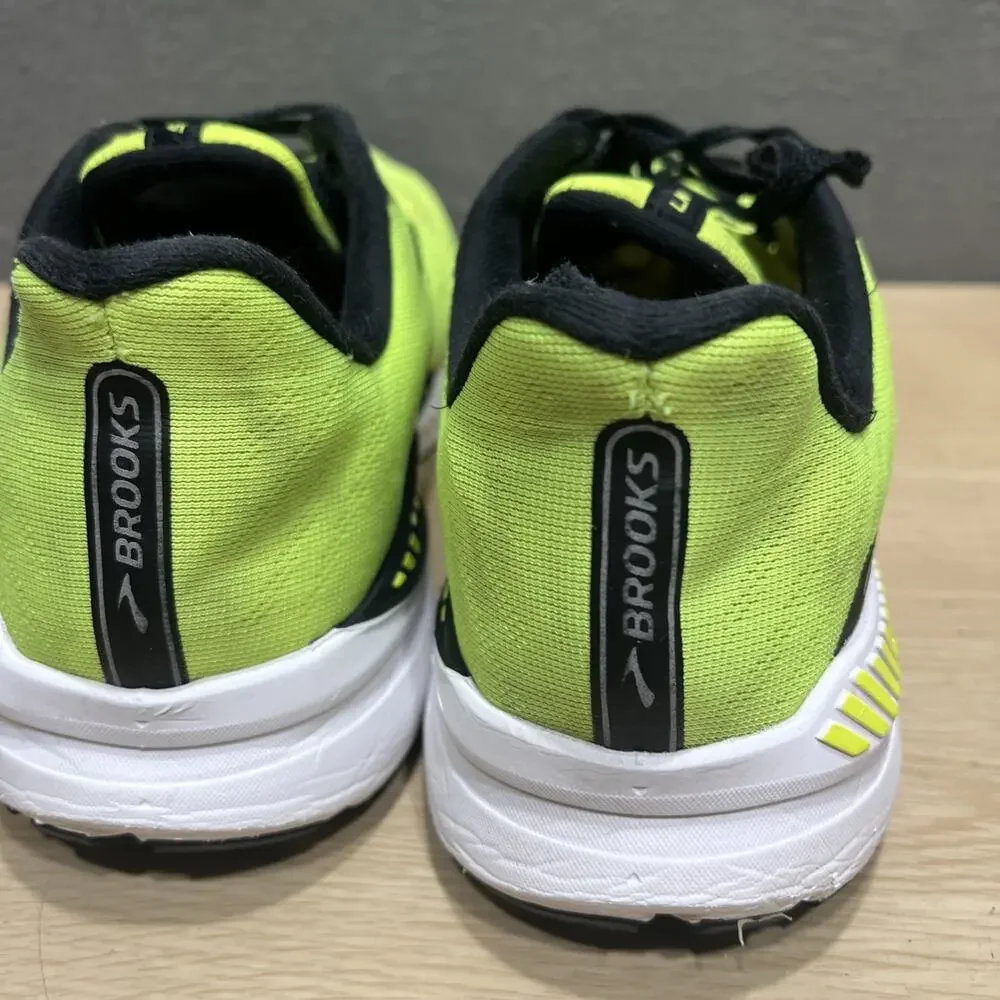 Brooks‎ Launch 8 Running Shoes Lightweight Cushion Athletic Neon Yellow Size 10